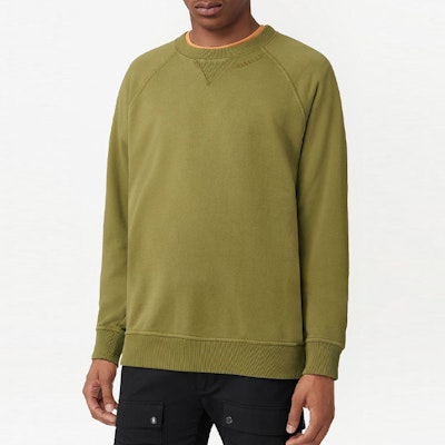 버버리 FW22 그린 남성 로고 크루넥 스웨트셔츠. 80625631 Purchase 버버리 FW22 그린 남성 로고 크루넥 스웨트셔츠. 80625631