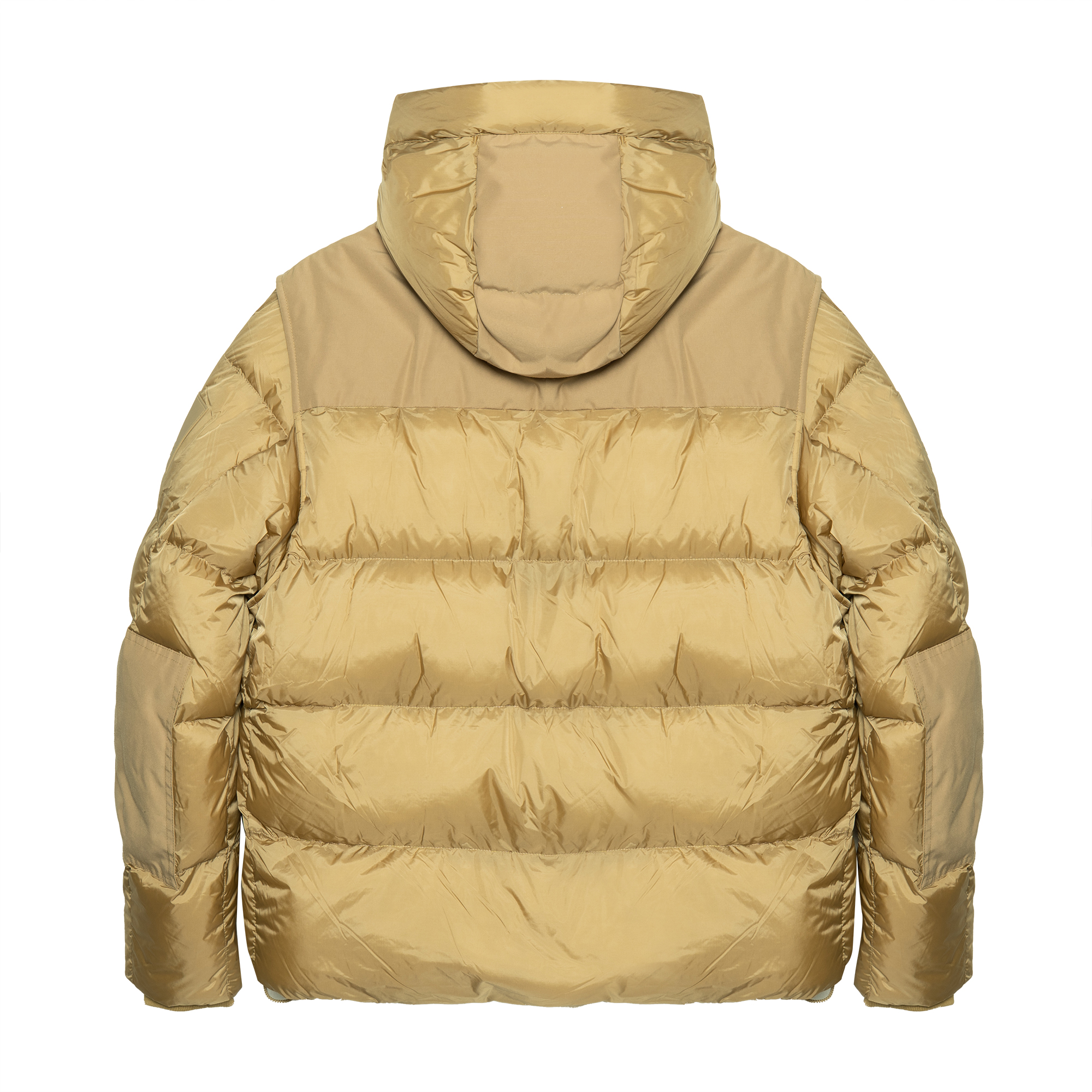 Burberry FW22 Hooded Down Jacket Loose Fit Single Breasted - Honey Color. 80451821 圖 3