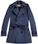 Order Burberry FW22 Kensington Double-Breasted Long Coat in Solid Color. 40519741