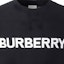 Details for Burberry FW22 Logo Baju Knit Oversized Cotton-Wool Biru Gelap 80636551