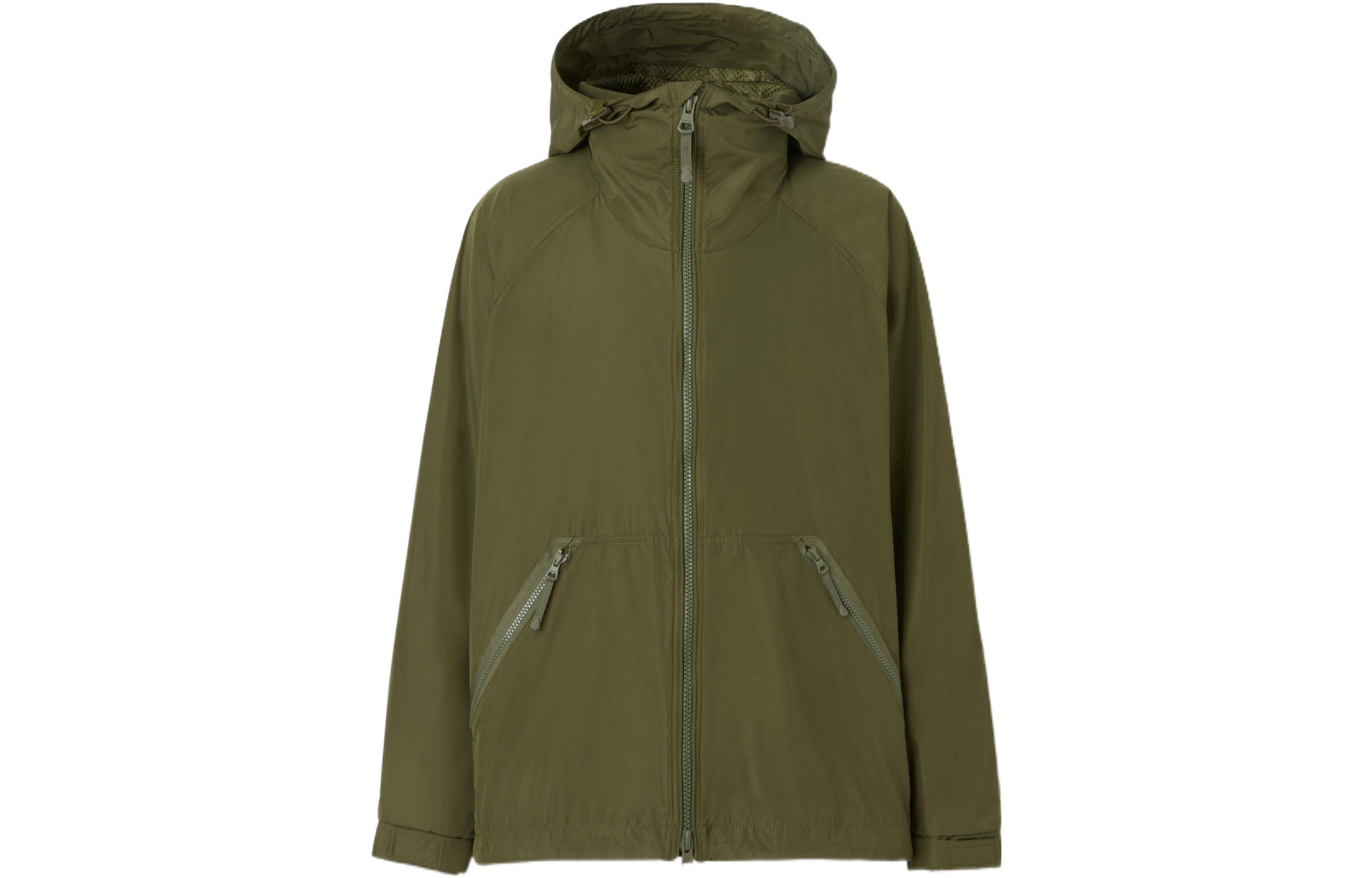 Order Burberry FW22 Minimalist Green Hooded Jacket with Logo Detail for Men. 80559531