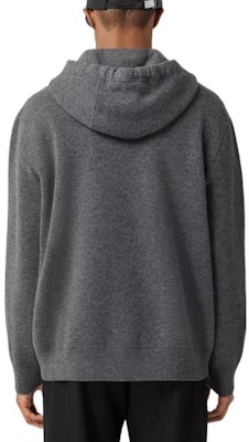 Burberry FW22 Monogram Logo Jacquard Hoodie Sweater Men’s Dark Grey. 80636621 Shop Burberry FW22 Monogram Logo Jacquard Hoodie Sweater Men’s Dark Grey. 80636621