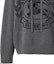 Sizing Burberry FW22 Monogram Logo Jacquard Hoodie Sweater Men’s Dark Grey. 80636621
