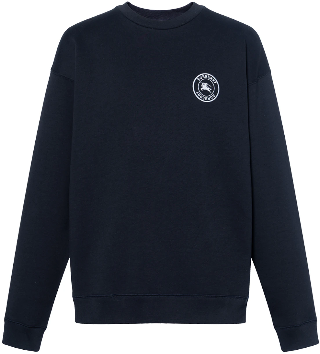 burberry-fw-22-navy-blue-crewneck-sweatshirt-with-equestrian-logo-unisex-80362861