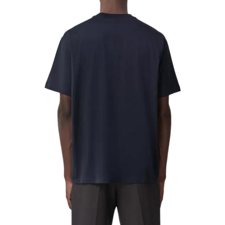 Burberry FW22 Oak Leaf Crest Crewneck T-Shirt Deep Charcoal Blue  Tee. 80612921 圖 5