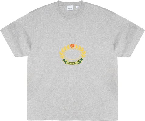 Burberry FW22 Oak Leaf Logo Embroidered Crewneck T-Shirt Men’s Grey. 80612911 Order Burberry FW22 Oak Leaf Logo Embroidered Crewneck T-Shirt Men’s Grey. 80612911