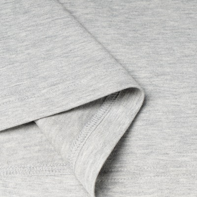 Burberry FW22 Oak Leaf Logo Embroidered Crewneck T-Shirt Men’s Grey. 80612911 1