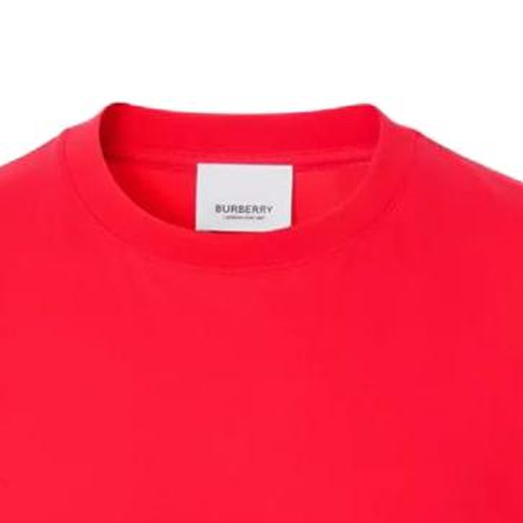Burberry FW22 Oak Leaf Logo Print Crewneck T-Shirt Men’s Bright Red. 80612901 圖 7