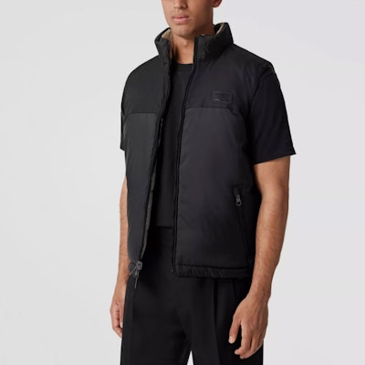 博柏利 FW22 双面拼色格纹羽绒夹克 棕色. 80642871 Sizing 博柏利 FW22 双面拼色格纹羽绒夹克 棕色. 80642871