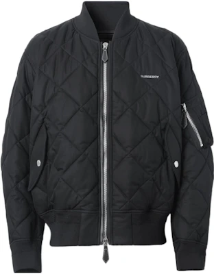 Burberry FW22 Solid Color Logo Casual Cotton Jacket Black 80586041 Order Burberry FW22 Solid Color Logo Casual Cotton Jacket Black 80586041