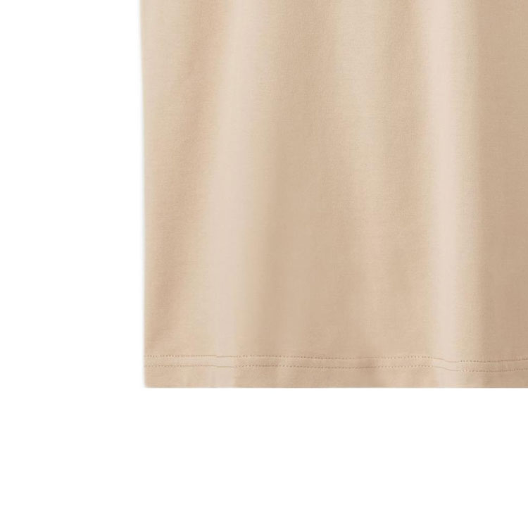 Details for Burberry FW22 純色標誌印花圓領短袖T恤 卡其色 T恤 80651691