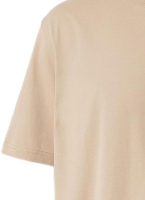 Burberry FW22 純色標誌印花圓領短袖T恤 卡其色 T恤 80651691 Sizing Burberry FW22 純色標誌印花圓領短袖T恤 卡其色 T恤 80651691