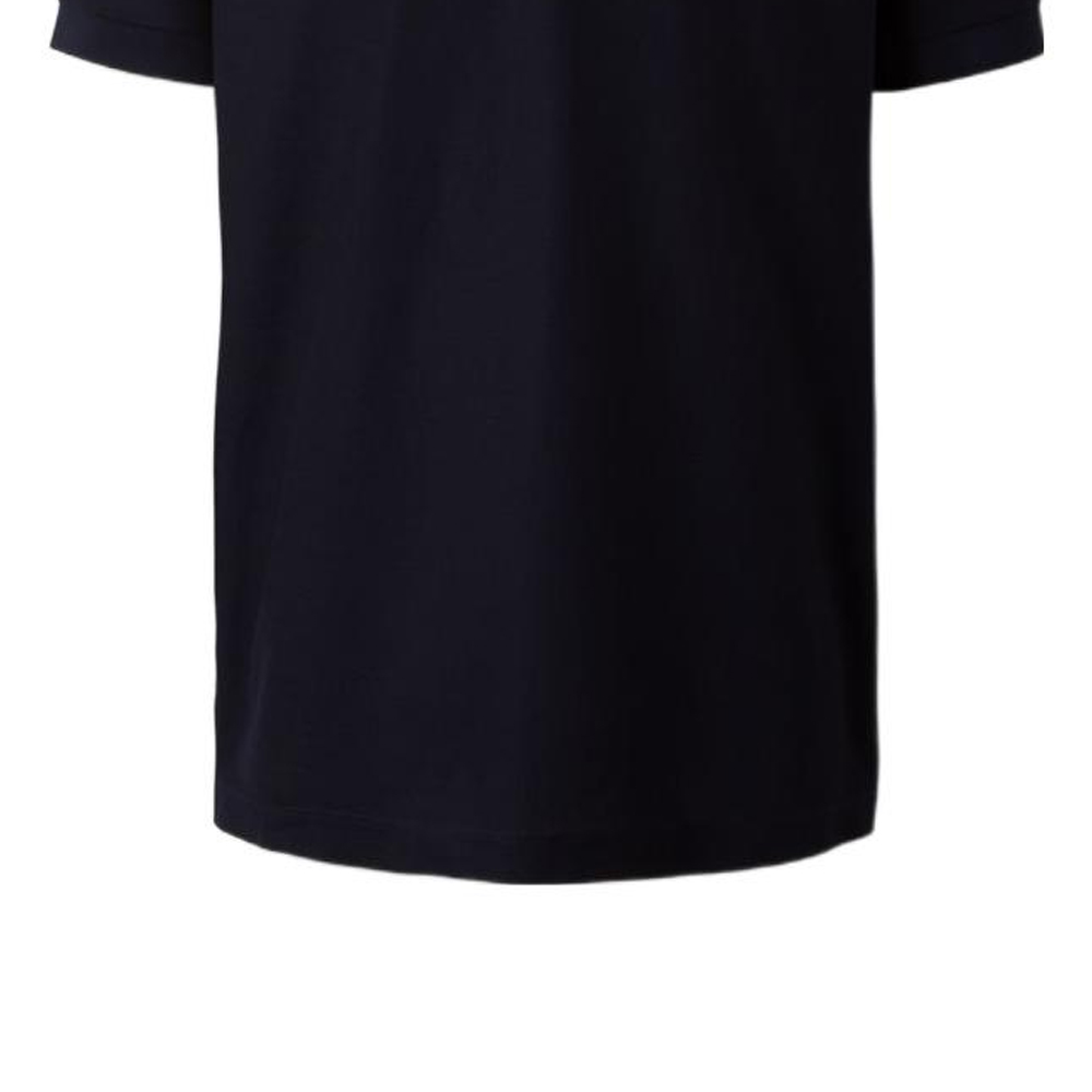 Burberry FW22 Solid Color Oak Leaf Embroidered Polo Shirt Men Blue 80651801 圖 7