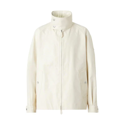 Burberry FW22 Solid Color Stand Collar Jacket Lemon Yellow 80511421