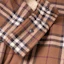 Cheap 博柏利2022秋冬复古格纹棉混纺长袖衬衫棕色 80573721