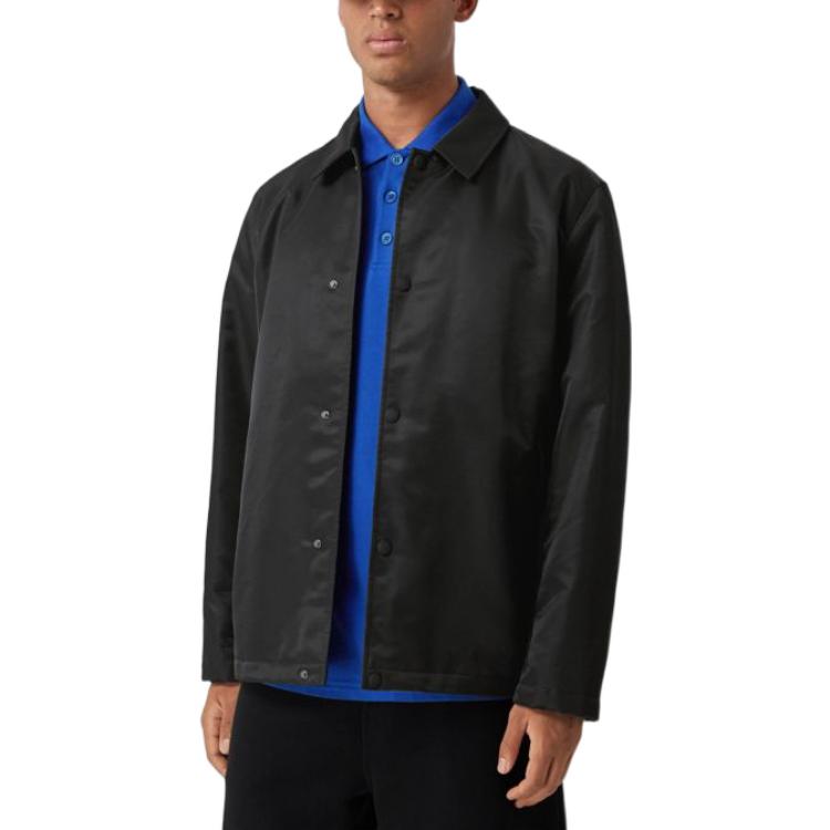 Burberry FW22 Zodiac Letter Print Long Sleeve Jacket  Black. 80579871 圖 4