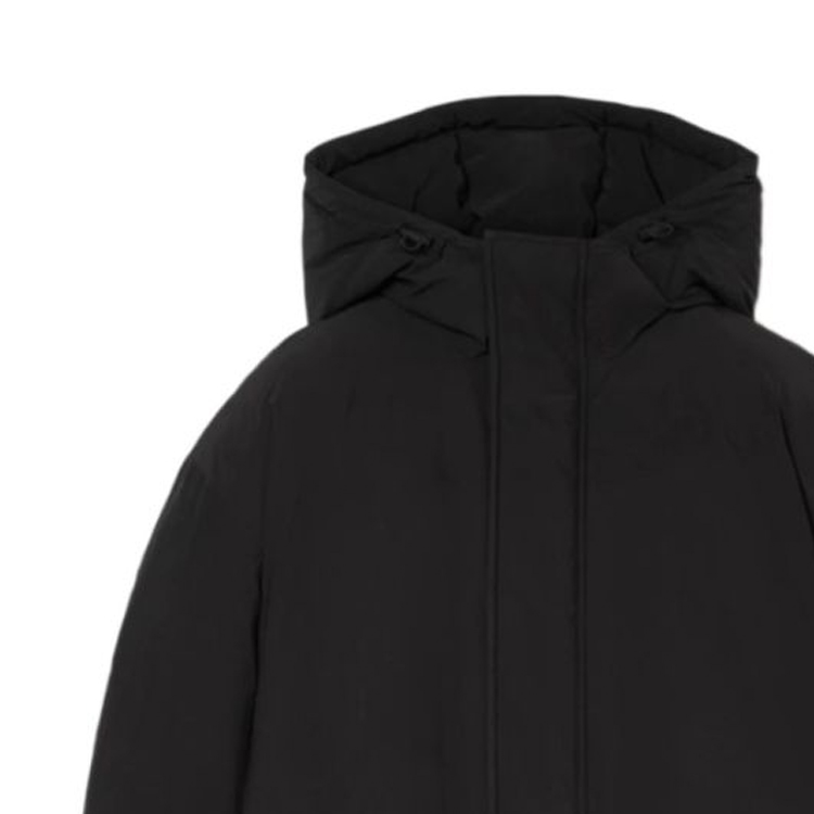 Burberry FW23  Black Hooded Zip-Up Down Jacket 80729291 圖 6