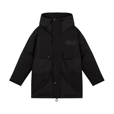 Burberry FW23 Black Hooded Zip-Up Puffer Jacket. 80439231