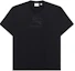 Buy 博柏利 FW23 黑色字母印花圆领短袖T恤 80727501