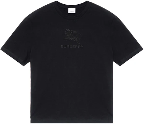博柏利 FW23 黑色字母印花圆领短袖T恤 80727501 Order 博柏利 FW23 黑色字母印花圆领短袖T恤 80727501