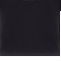 Sizing Burberry FW23 Kaos Pendek Hitam Cetak Huruf Leher Bulat 80727501