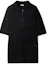 Order Burberry FW23 Black Logo Embroidered Collared Short Sleeve Polo Shirt 80837181