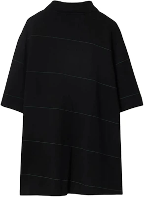 Burberry FW23 Black Logo Embroidered Collared Short Sleeve Polo Shirt 80837181 Lookbook Burberry FW23 Black Logo Embroidered Collared Short Sleeve Polo Shirt 80837181