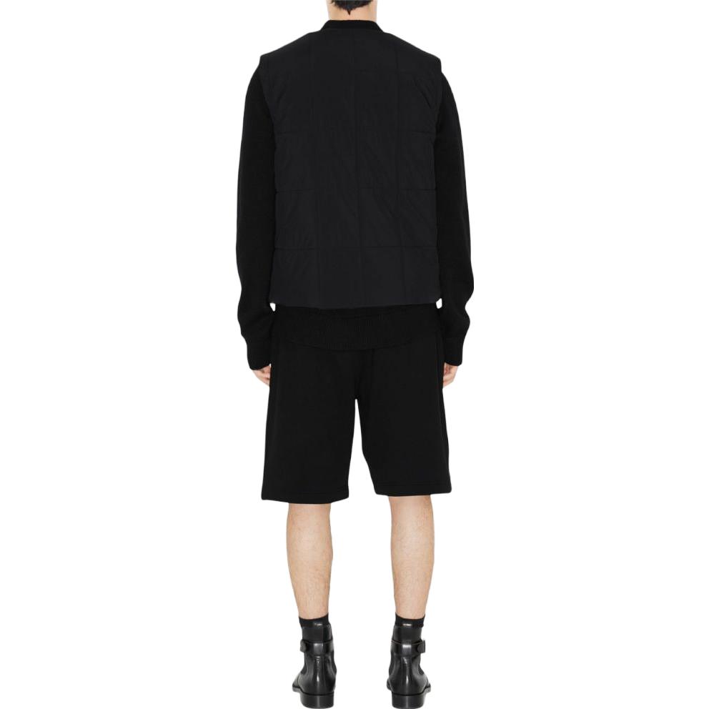 Shop バーバリー FW23 ブラック キルティング シングルブレスト カジュアル ベスト. 80742751