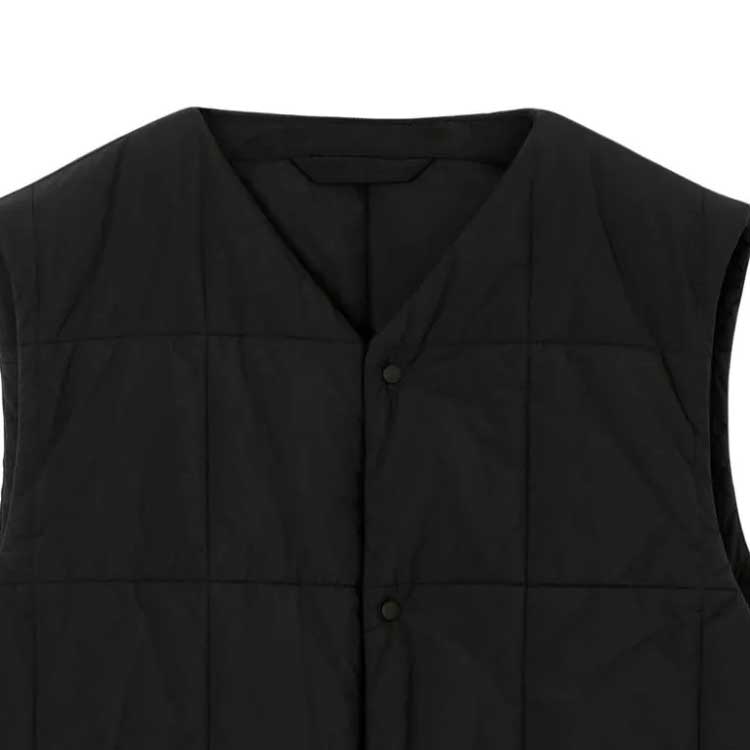 Details for バーバリー FW23 ブラック キルティング シングルブレスト カジュアル ベスト. 80742751