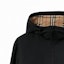 Sizing Burberry FW23 黑色純色連帽長袖拉鍊風衣外套. 80723621