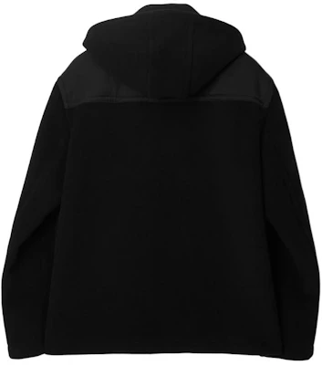 Burberry FW23 黑色素色雙排釦連帽短大衣 80835361 Lookbook Burberry FW23 黑色素色雙排釦連帽短大衣 80835361
