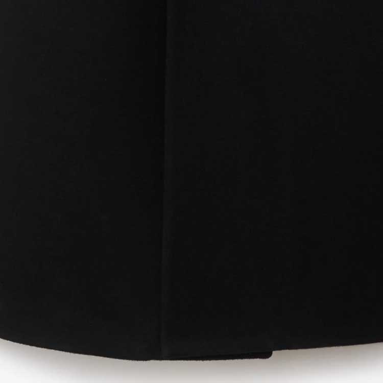 Burberry FW23  Black Solid Mid-Length Single-Breasted Coat 80771791 圖 4