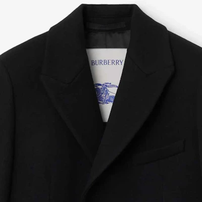Abrigo Negro Burberry FW23 Largo Medio de Botón Simple. 80771791 Sizing Abrigo Negro Burberry FW23 Largo Medio de Botón Simple. 80771791