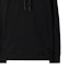 Sizing Burberry FW23 Black Solid Pullover Drawstring Long-Sleeve Sweatshirt 80727411