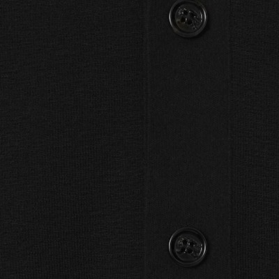 Burberry FW23 Hitam Cardigan Rajut V-Neck Kancing Depan. 80831781 Sizing Burberry FW23 Hitam Cardigan Rajut V-Neck Kancing Depan. 80831781