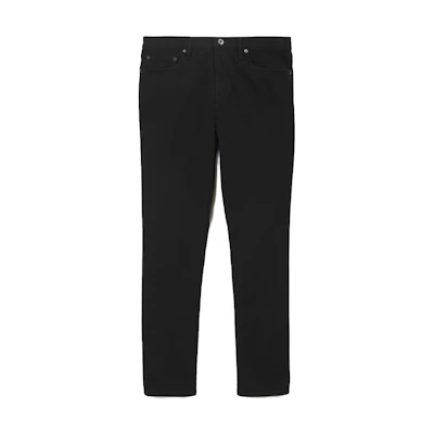 Burberry FW23 Black Straight Fit Denim Jeans with Side Pockets. 80715491