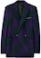 Buy Burberry FW23 Double-Breasted Casual Blazer Purple 80776141