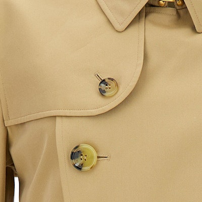 Abrigo Corta Trench Doble Botonadura Khaki Burberry FW23. 80793901 Purchase Abrigo Corta Trench Doble Botonadura Khaki Burberry FW23. 80793901