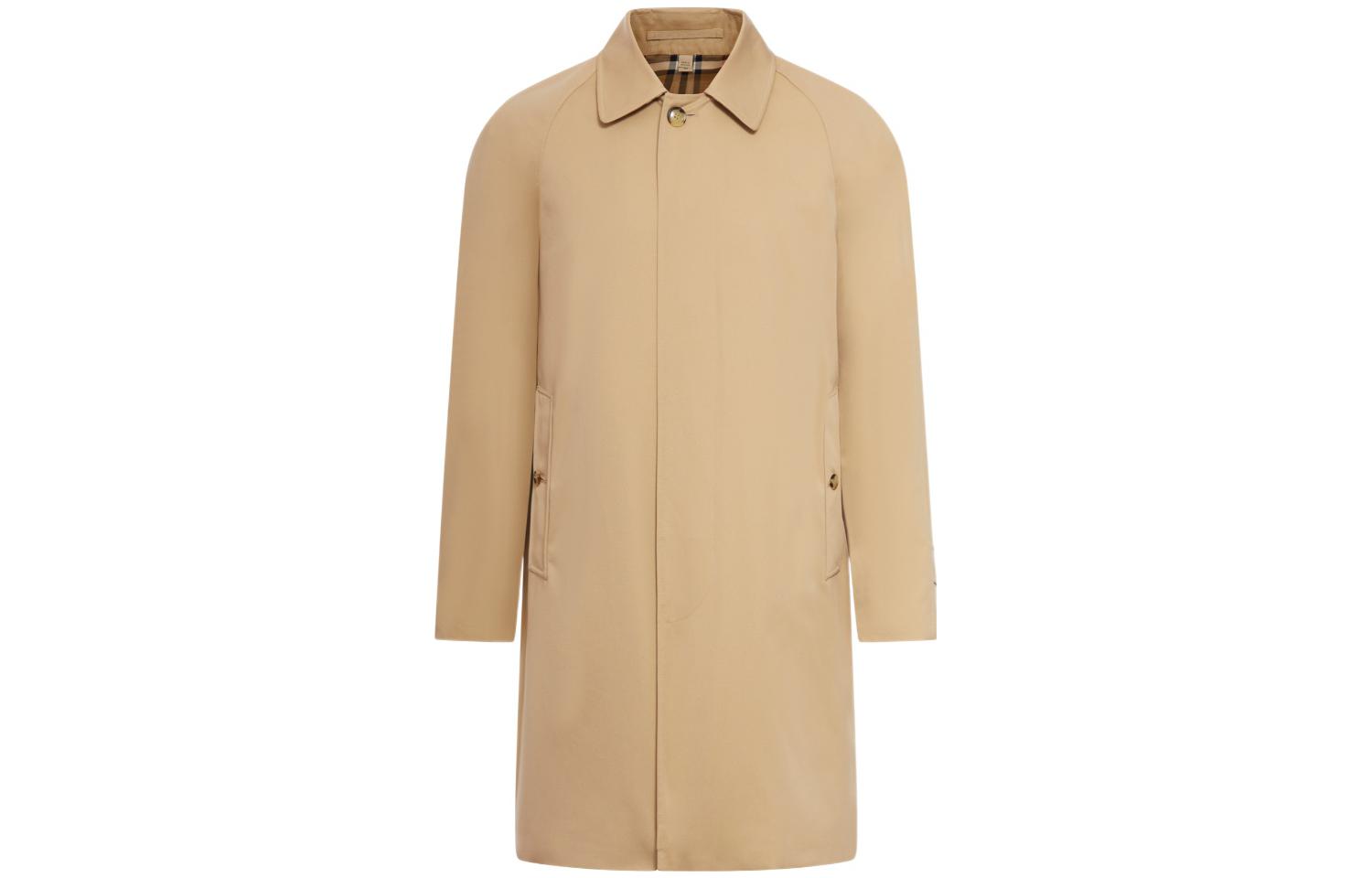 Order Abrigo Casual Burberry FW23 Caqui de Manga Larga y Corte Clásico. 80793961