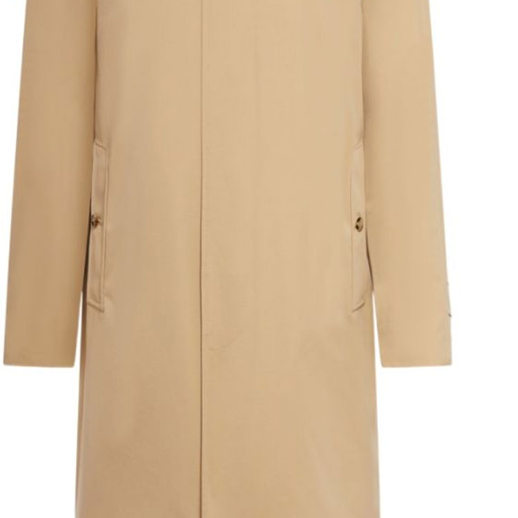 Purchase Abrigo Casual Burberry FW23 Caqui de Manga Larga y Corte Clásico. 80793961