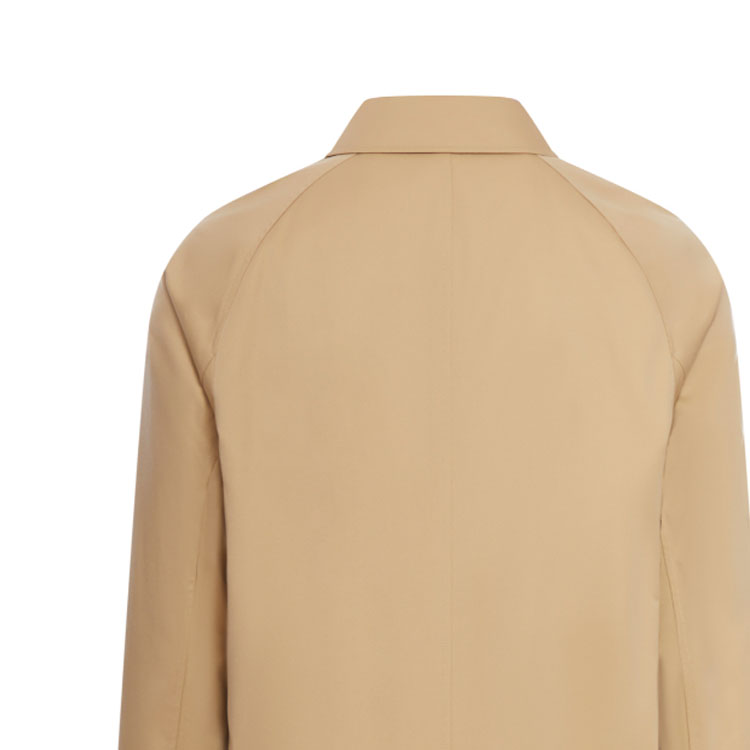 Sizing Abrigo Casual Burberry FW23 Caqui de Manga Larga y Corte Clásico. 80793961