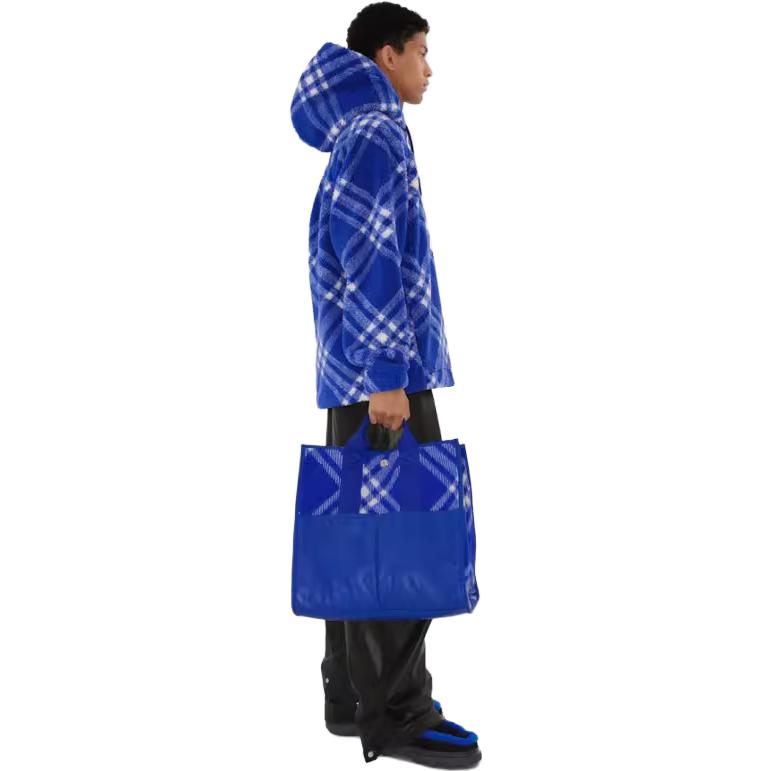 Burberry FW23  Knight Blue Plaid Hoodie Long Sleeve Pullover. 80775231 圖 3