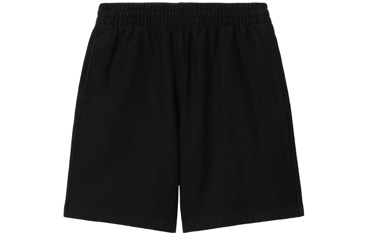 Burberry FW23  Mid-Rise Straight-Cut Fleece Shorts with Logo Patch. 80820001