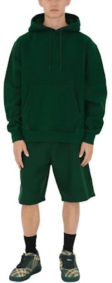 バーバリー FW23 ロゴパッチ付きミッドライズストレートフリースショーツ. 80820001 2