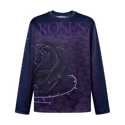 Burberry FW23 Rose Logo Print Sweatshirt Ribbon Purple. 80773321