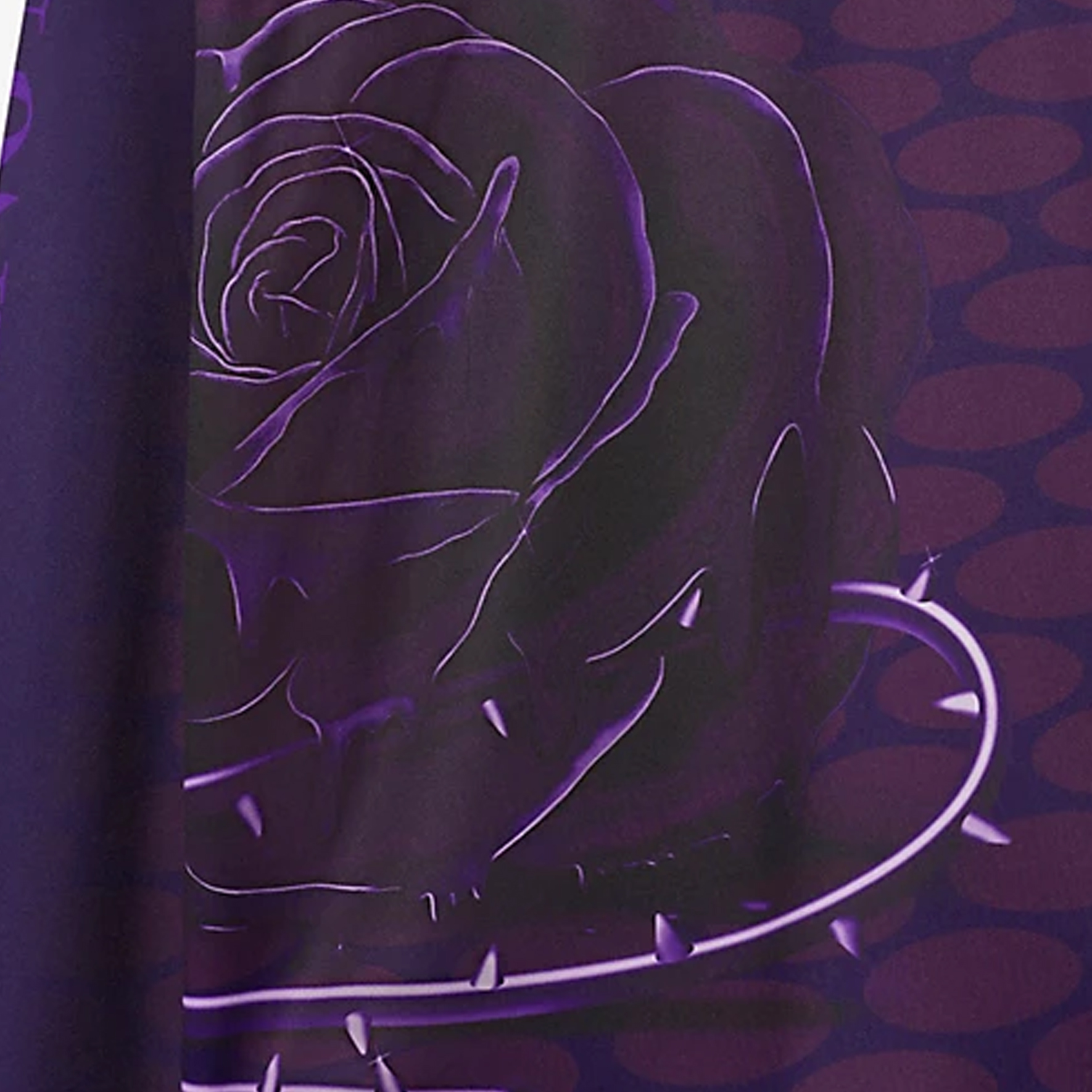 Purchase Burberry FW23 玫瑰標誌印花紫色蝴蝶結衛衣 80773321