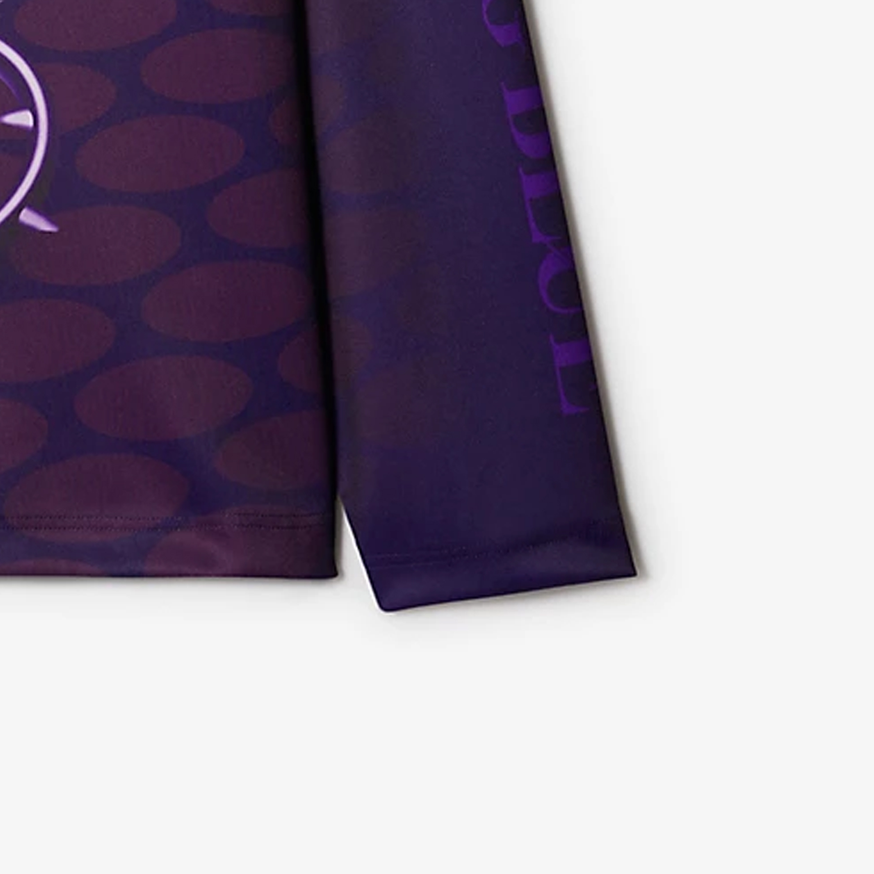 Details for Burberry FW23 玫瑰標誌印花紫色蝴蝶結衛衣 80773321