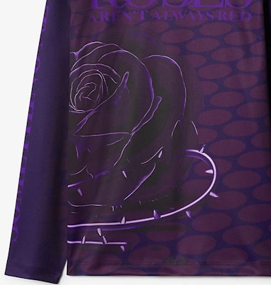 Burberry FW23 玫瑰標誌印花紫色蝴蝶結衛衣 80773321 Sizing Burberry FW23 玫瑰標誌印花紫色蝴蝶結衛衣 80773321