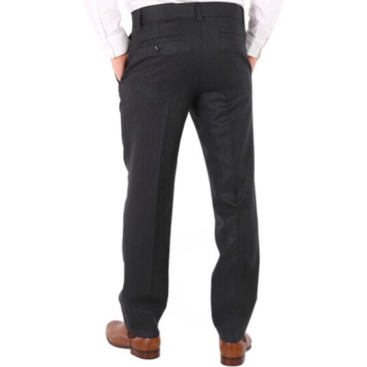 Burberry FW23  Slim Fit Casual Black Zip Pants. 80462031 圖 4