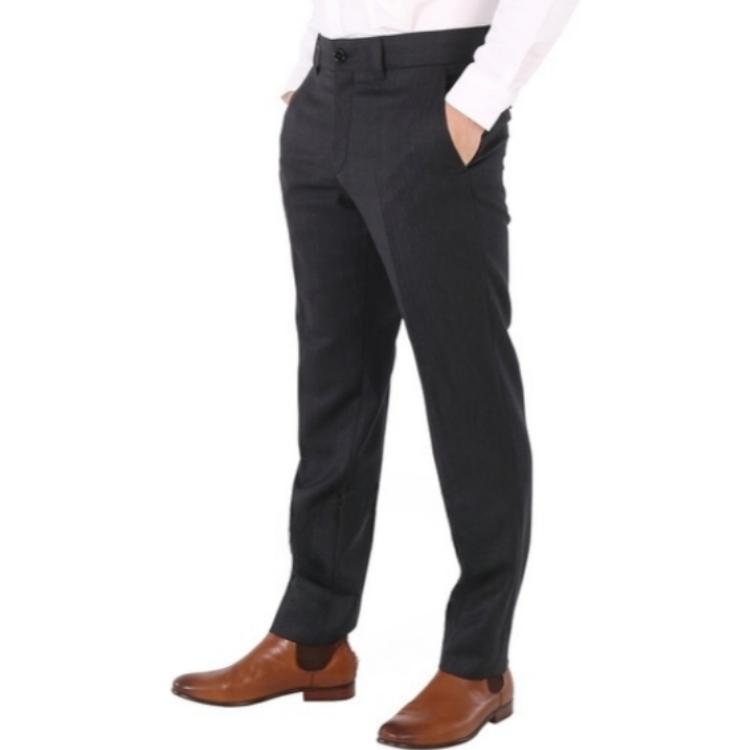 Burberry FW23  Slim Fit Casual Black Zip Pants. 80462031 圖 5